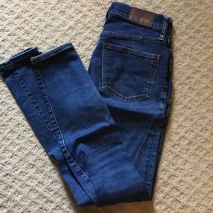 Madewell 9” high riser skinny skinny